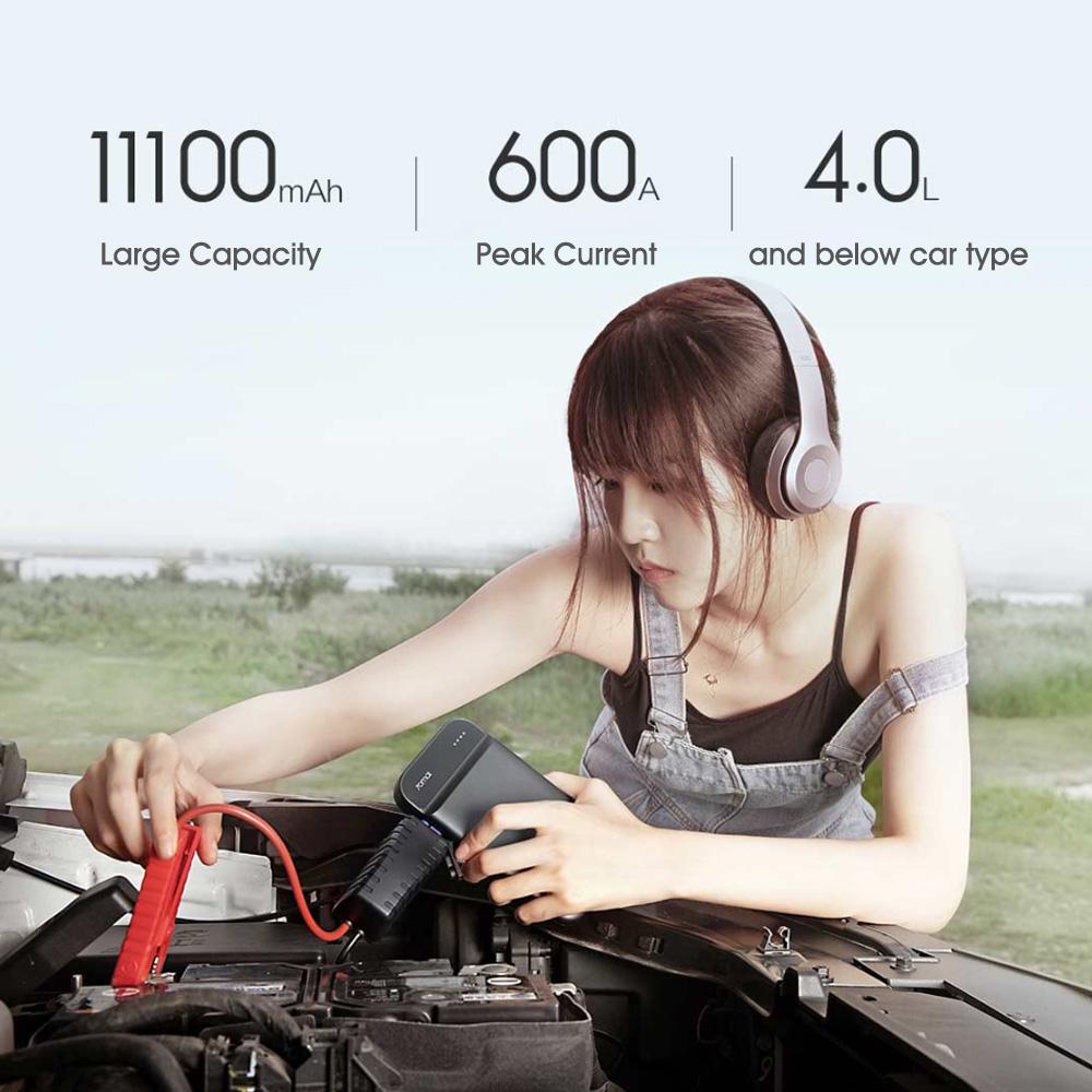 جامپ استارتر و پاور بانک سونتی مدل 70Mai PS01 Jump Starter 11100mAh Portable
