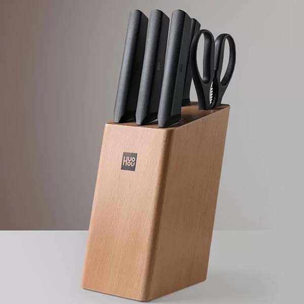 چاقوی آشپزخانه شیائومی مدل HuoHou Knife Set HU0057 ست 6 تکه