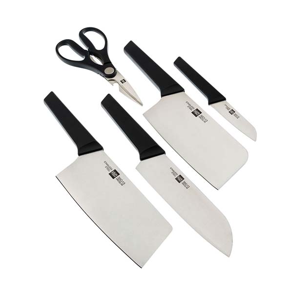 چاقوی آشپزخانه شیائومی مدل HuoHou Knife Set HU0057 ست 6 تکه