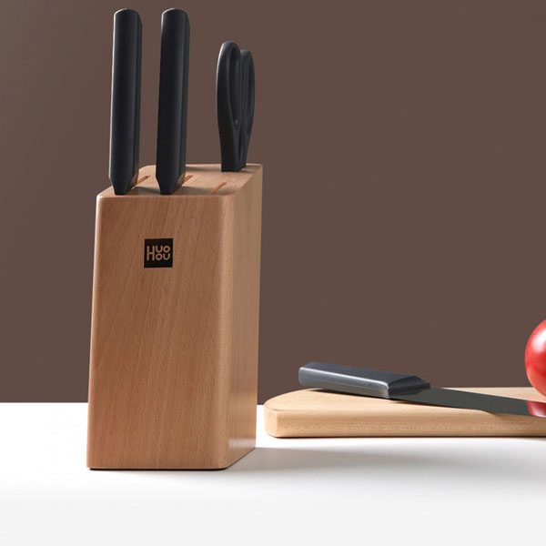 چاقوی آشپزخانه شیائومی مدل HuoHou Knife Set HU0057 ست 6 تکه