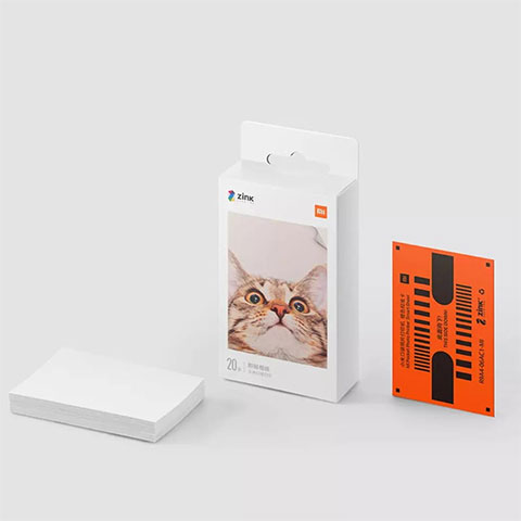 کاغذ پرینتر جیبی شیائومی Xiaomi Mi Portable Pocket Photo Printer XMZPXZHT03