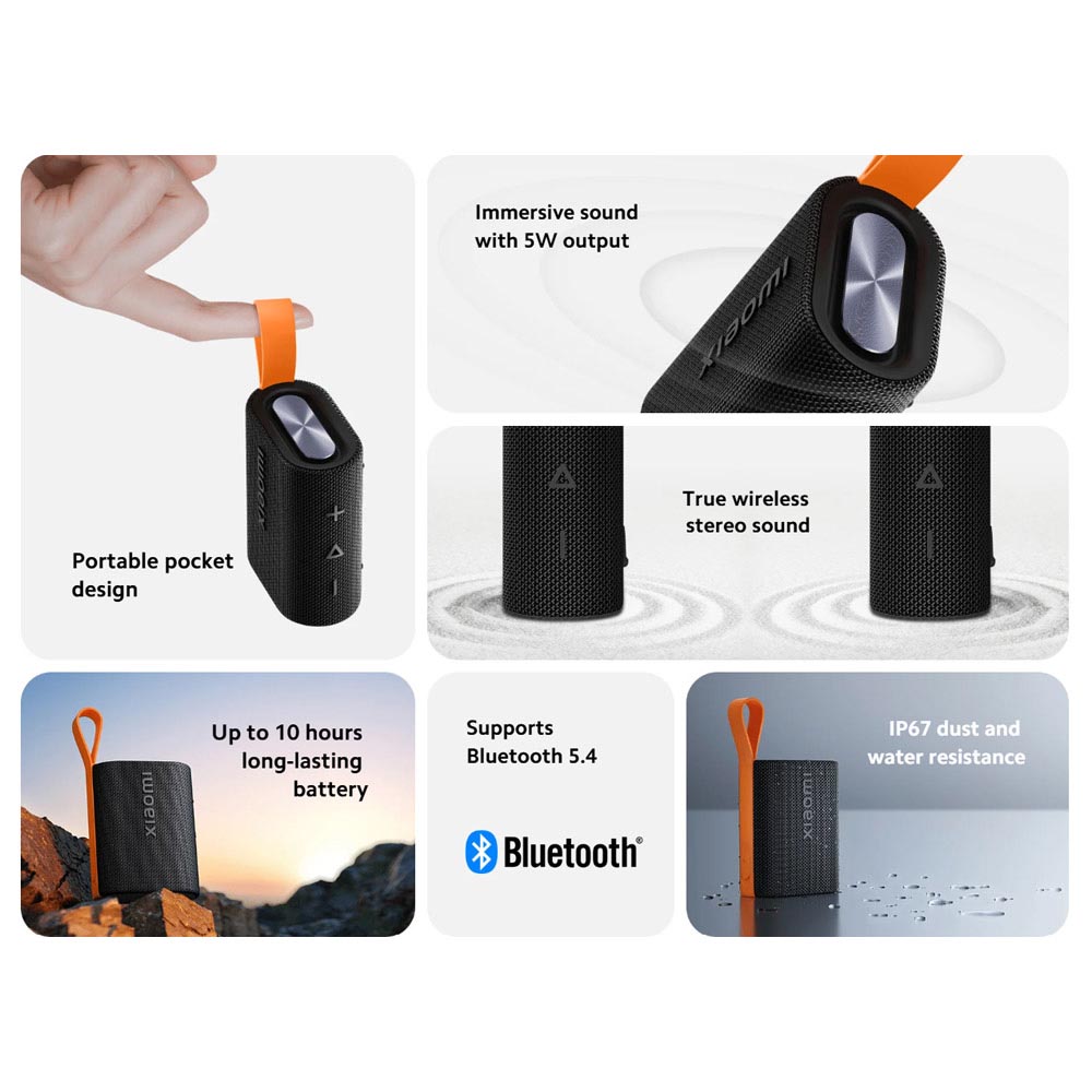 اسپیکر قابل حمل شیائومی مدل Speaker MDZ-37-DB Xiaomi Sound pocket - Image 9