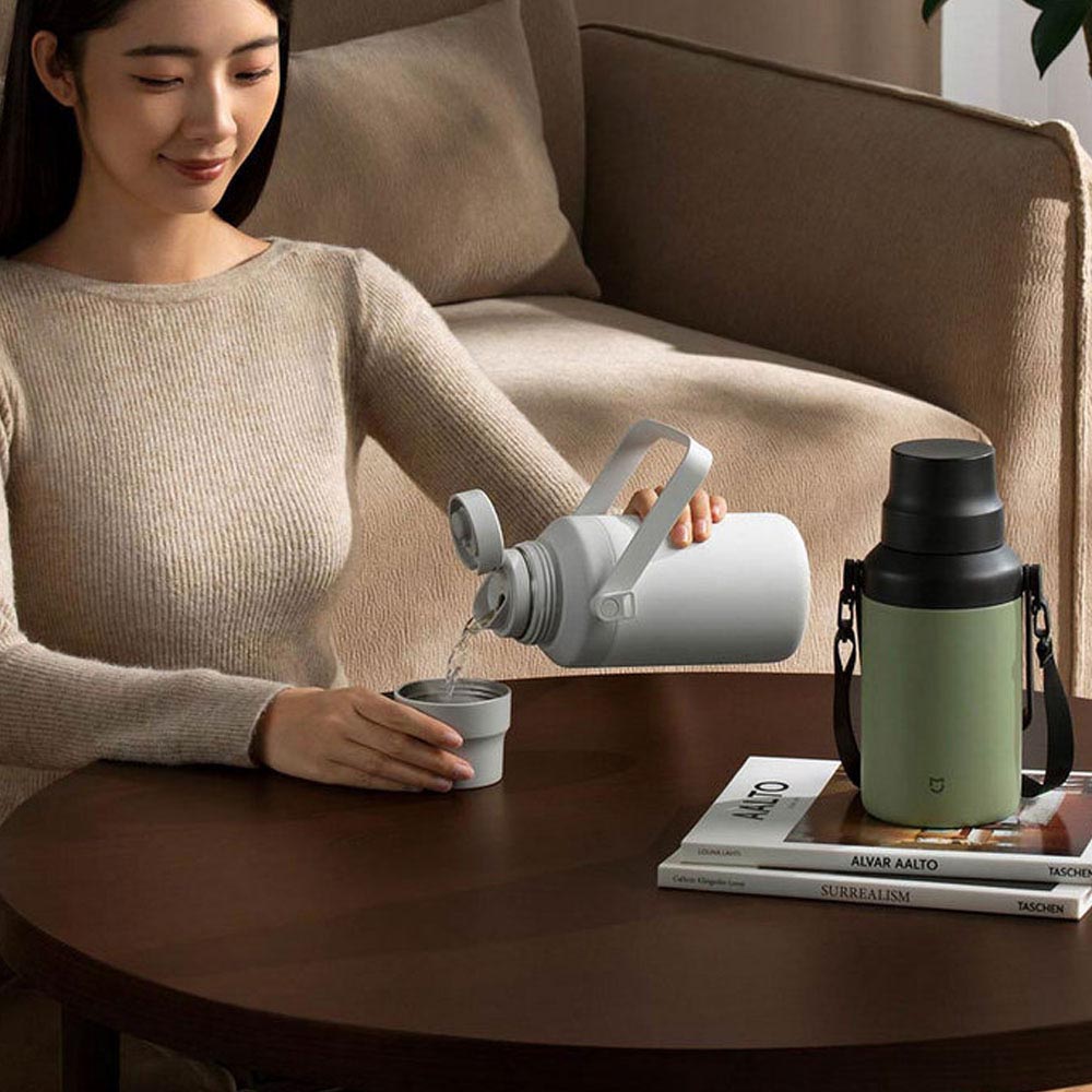 فلاسک ۱ لیتری میجیا شیائومی مدل Xiaomi MiJia Big Belly Thermos Cup 1L - Image 7