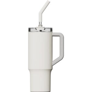 فلاسک ضد زنگ 1 لیتری شیائومی مدل Xiaomi Mijia Straw Cup 1L Stainless Steel