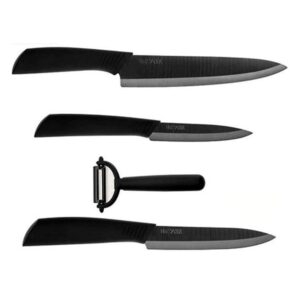 ست 4 عددی چاقو سرامیکی مدل HuoHou Nano Ceramic Knife Set 4 pcs
