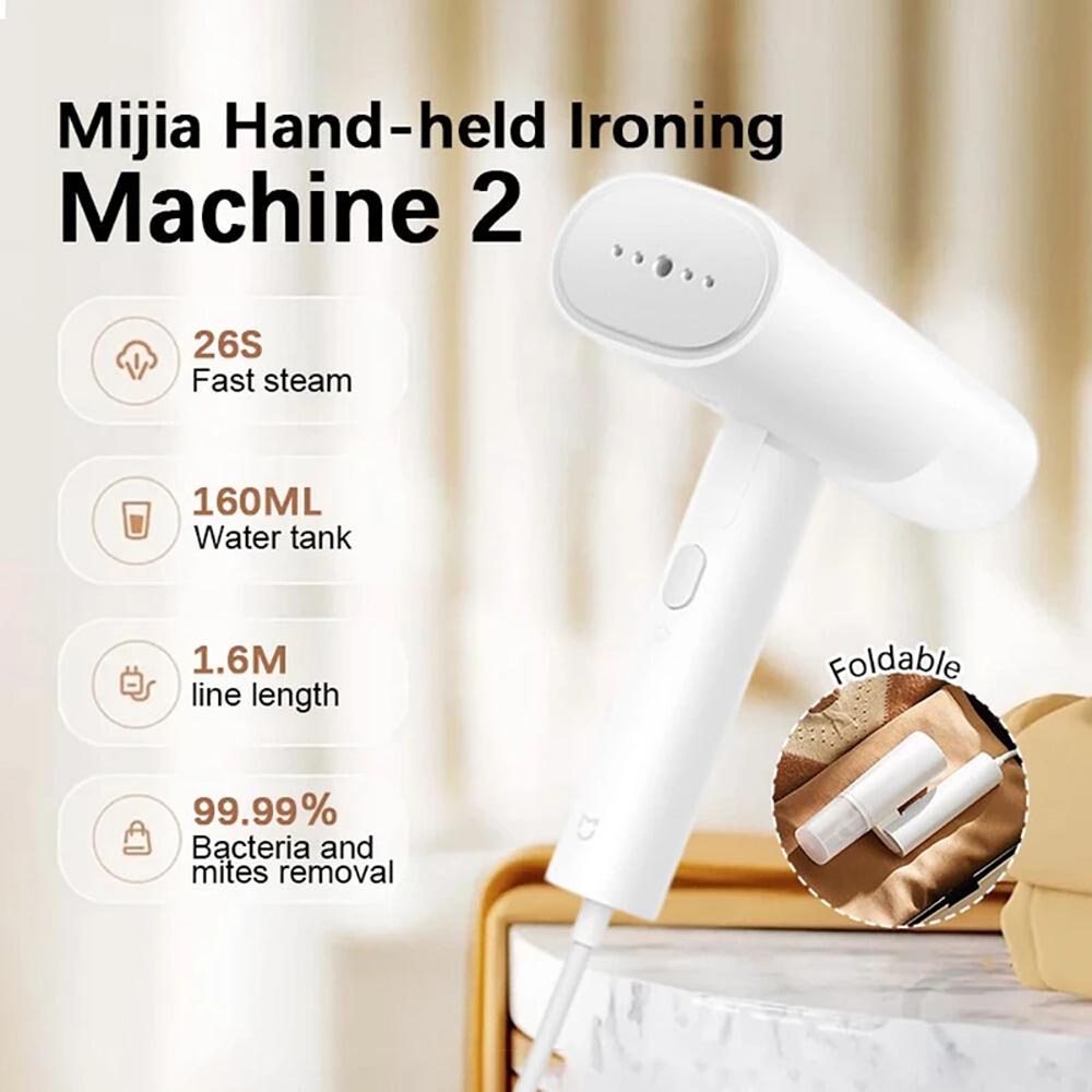 بخارگر و اتو بخار میجیا مدل Mijia Handheld Garment Steamer 2 - Image 8